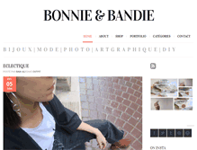 Tablet Screenshot of bonnie-bandie.com